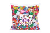 Kreativitet & Hobbyartikler - Colorations - Bag of Pompoms 450 grams 1200 pcs. - CHPOUNDP