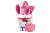 Udendørsleg - Androni Bucket Beach Set Hello Kitty 6 pieces. - 1335-00HK
