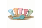 Udendørsleg - Androni Ice Cream Sand Molds with Scoop 6 pcs. - 3405-00BK
