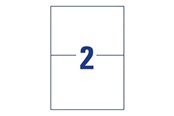 Papir, Fotopapir og Etiketter - Avery Zweckform - water-resistant labels - matte - 40 label(s) - 210 x 148 mm - L4717REV-20