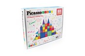 Konstruktionslegetøj - PicassoTiles Magnetic Tiles set 61 pcs - PT61