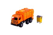 Legetøjsbil - Cavallino Toys - Cavallino XL Garbage Truck Orange 42cm - 2121CN01