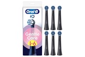 Eltandbørste - Oral-B Tandbørstehoveder Gentle Care Black - 6 pcs - 8700216599214