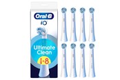 Eltandbørste - Oral-B Tandbørstehoveder iO Ultimate Clean – 8 stk. - 8700216778435
