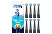 Eltandbørste - Oral-B Tandbørstehoveder iO Ultimate Clean Black - 8 pcs - 8700216778497