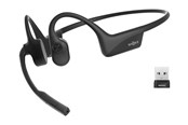 Hovedtelefoner/headset - Shokz OpenComm2 UC 2025 Upgrade (USB-A Dongle) - Black - C120-AA-BK-EU-000
