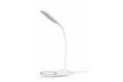 Boligindretning - Gembird Desk lamp with wireless charger - White - TA-WPC10-LED-01-W
