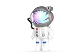 Legetøj - MOB Stellar Light Space Astronaut Projector - STE-LHT-01
