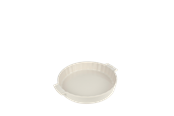 Køkkentilbehør - Peugeot Appolia Keramik tærtefad cremehvid 28 cm - 60381