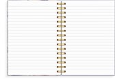 Blokke, Formularer & Notesbøger - Burde Notebook A5 lilac flowers - 92762000