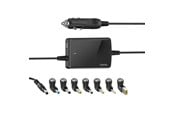 Bærbar Oplader - Hama "Slim & Light" Universal Car Notebook Power Supply Unit - car power adapter - 70 Watt - 00200008