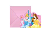 Legetøj - Globos Invitations and Envelopes FSC Disney Princess Live Your Story 6 pcs. - 93945