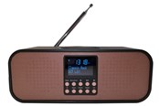 DAB, netværks- og clockradio - Scansonic PA8001 DAB+ radio with wireless charger - DAB+/FM - Sort - PA8001