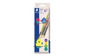 Skrive- og Tegneværktøjer - Staedtler NORIS PENSEL SÆT 3 STK ASS/BK - 989R-S BK3