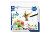Skrive- og Tegneværktøjer - Staedtler TRIPLUS FINELINER rPP 40ASS. - 334 C40-C