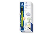 Skrive- og Tegneværktøjer - Staedtler GRAPHITE 777 PENCIL, 10 STK, 0,7mm GRØN - 777 07-5