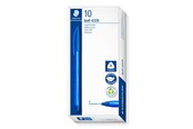 Skrive- og Tegneværktøjer - Staedtler STAEDTLER KUGLEPEN 4320 F, ÆSKE 10 STK, BLÅ - 4320 F-3