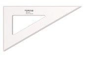 Skoletilbehør - Staedtler MARS PLEXI VINKEL LINEAL 60/30 32 cm - 567 31-60F