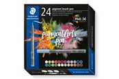 Skrive- og Tegneværktøjer - Staedtler BRUSH PEN PIGMENT 24 stk/ass - 371 C24-1