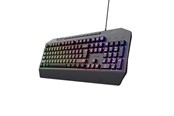 Tastatur - Trust GXT 836 Evocx Illuminated Gaming Keyboard - Black (Nordic) - Gaming Tastatur - Hollandsk - Sort - 24997