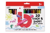 Skrive- og Tegneværktøjer - Bruynzeel Kids Short Thick Colored Pencils 20 pcs. - 60112020