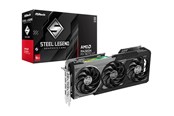 Grafikkort - ASRock Radeon RX 9070 XT Steel Legend Dark - 16GB GDDR6 RAM - Grafikkort - 90-GA5VZZ-00UANF