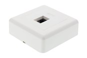 Netværkstilbehør - Deltaco VR-33 Surface Mount Outlet - VR-33