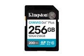 Hukommelseskort - Kingston Canvas Go! Plus SD - 200MB/s - 256GB - SDG4/256GB