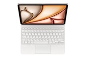 Tastatur - Apple Magic Keyboard for iPad Air 13" M4 | M3 | M2 - Swedish - White - Tastatur & Folio sæt - Svensk - Hvid - MDFW4S/A
