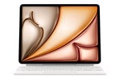 Tastatur - Apple Magic Keyboard for iPad Air 13" M4 | M3 | M2 - International English - White - Tastatur & Folio sæt - Engelsk - Hvid - MDFW4Z/A
