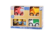 Legetøjsbil - PLAY - Work Vehicles with Figures Playset 6pcs. - 9413