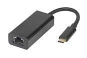Netværksadapter (netkort, printserver mv.) - Deltaco USB-C Gigabit Network Adapter with MAC Address Pass-Through - USBC-GIGA-MAPT