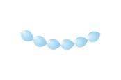 Legetøj - Folat BV Light Blue Knot Balloons 8 pcs. - 08460