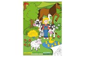 Hobby artikler - Haza Witbaard - Farm Coloring Book - SE12191