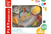 Trælegetøj - Hape 5-i-1 Baby Sanse Sæt - 87-0130