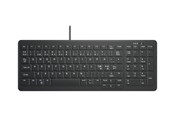 Tastatur - Cherry AK-C7000 - keyboard - disinfectable medical with num pad compact - QWERTY - Pan Nordic - black Input Device - Tastatur - Nordisk - Sort - AK-C7000F-UVS-B/NOR