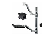 Vægbeslag, AV-Beslag & AV-Møbler - StarTech.com Wall Mount Workstation VESA Mount For 32" Monitors - Max 10 kg - recommended for Up to 27" / 32" (ultra-wide) - 2PASTSC-WALL-MOUNT