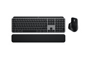 Tastatur - Logitech MX Keys S Combo Space Grey - For Mac - US International - Tastatur & Mus sæt - Universal - Grå - 920-012845