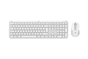 Tastatur - Logitech Signature Slim Combo MK950 - Tastatur & Mus sæt - Universal - Hvid - 920-012491