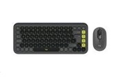 Tastatur - Logitech POP Icon Combo - Tastatur & Mus sæt - Universal - Grå - 920-013140