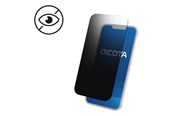 Mobil - Andet Tilbehør - Dicota 4-Way Adhesive Privacy Skærmbeskyttelse til Apple iPhone 15 | Sort - D80173-4AD