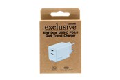 Mobil - Adaptere & Opladere - Insmat power adapter - 24 pin USB-C - 45 Watt - 530-9245