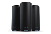 Router & firewall - Netgear Orbi 870 Series RBE873 - Wi-Fi system - Wi-Fi 7 - desktop - Mesh router 802.11a/b/g/n/ac/ax/be (Wi-Fi 7) - RBE873B-100EUS