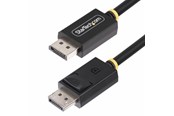 Skærmkabel - StarTech.com 3m DisplayPort 2.1 Cable VESA-Certified DP40 DP 2.1 Cable - DisplayPort cable - DisplayPort to DisplayPort - 3 m - DP21-3M-DP40-CABLE