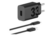 Mobil - Adaptere & Opladere - Motorola TurboPower 33W Power Adapter - Black (Incl. USB-A -> USB-C cable) - PG38C06448
