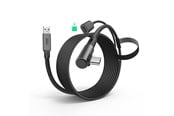 VR-tilbehør - KiwiDesign 5 m Link Cable with 18 W Charging - Black - QC-8U