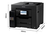 Printer - Epson EcoTank ET-5855 Multifunktion - Farve - Blæk - C11CJ29406