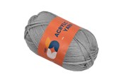 Garn & Tilbehør - Colorations - Acrylic Yarn Grey 50g - 42FY29