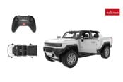 Legetøjsbil - RASTAR R/C 1:26 Hummer EV White 21 cm - 93100