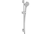 Brus og monteringstilbehør	 - Hansgrohe Vernis Blend brusesæt Vario EcoSmart med bruserstang Crometta 65 cm, krom - 26279000